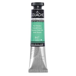Sennelier Extra Fine Gouache - Emerald Green, 21 ml Tube