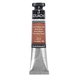 Sennelier Extra Fine Gouache - Burnt Sienna, 21 ml Tube