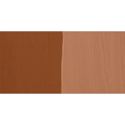 Sennelier Extra Fine Gouache - Burnt Sienna, swatch