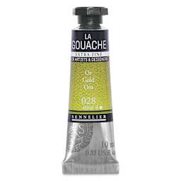 Sennelier Extra Fine Gouache - Gold, 10 ml Tube