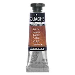 Sennelier Extra Fine Gouache - Copper, 10 ml Tube