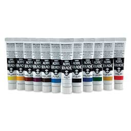 Turner Acryl Gouache - Blick Exclusive! Set of 12, Gouache Live Colors, 20 ml tubes out of package