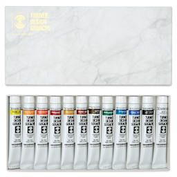 Turner Design Gouache - Blick Exclusive! Set of 12, Gouache Live Colors, 25 ml Tube