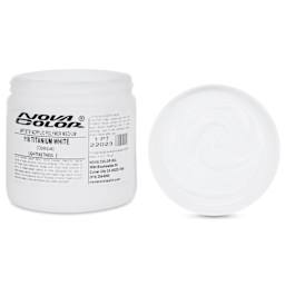 Nova Color Artists’ Acrylic Polymer Paint - Titanium White, 473 ml Jar