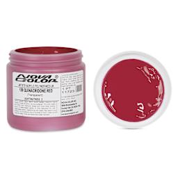 Nova Color Artists’ Acrylic Polymer Paint - Quinacridone Red, 473 ml Jar