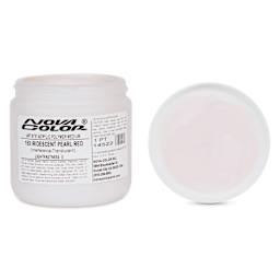 Nova Color Artists’ Acrylic Polymer Paint - Iridescent Pearl Red, 473 ml Jar