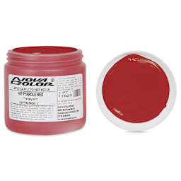 Nova Color Artists’ Acrylic Polymer Paint - Pyrrole Red, 473 ml Jar
