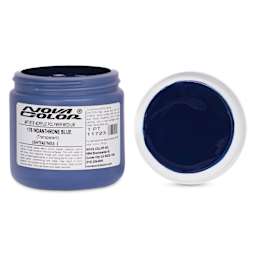 Nova Color Artists’ Acrylic Polymer Paint - Indanthrone Blue, 473 ml Jar