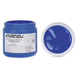 Nova Color Artists’ Acrylic Polymer Paint - Cobalt Blue, 473 ml Jar