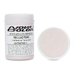 Nova Color Artists’ Acrylic Polymer Paint - Lilac Pearl, 118 ml Jar