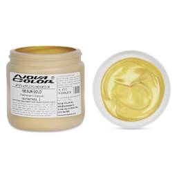 Nova Color Artists’ Acrylic Polymer Paint - Sun Gold, 473 ml Jar