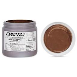 Nova Color Artists’ Acrylic Polymer Paint - Antique Copper, 473 ml Jar