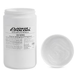 Nova Color Acrylic Gesso - White, 32 oz