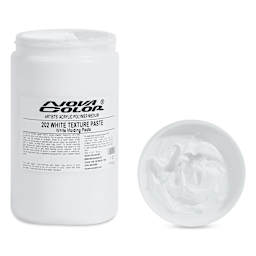 Nova Color Tintable Acrylic Texture Paste - 202 Heavy Texture Paste, 32 oz Jar