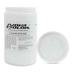Nova Color Slow Dry Matte Liquid Acrylic Medium - 946 ml