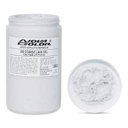 Nova Color Coarse Lava Gel Acrylic Medium - 946 ml