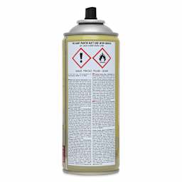 Back of the The Army Painter Colour Primer Satin Spray Varnish Can