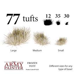 The Army Painter Battlefields Scenery Grass Tufts - Frozen Tuft