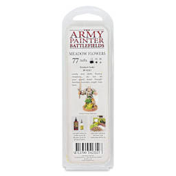 The Army Painter Battlefields Scenery Grass Tufts - Meadow Flower Tuft - back of package
