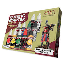 The Army Painter Warpaint Fanatics Acrylic Paints - Set of 11, Starter Set, 18 ml Bottles
