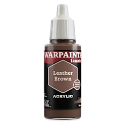 The Army Painter Warpaint Fanatics Acrylic Paint - Leather Brown, 18 ml Bottle