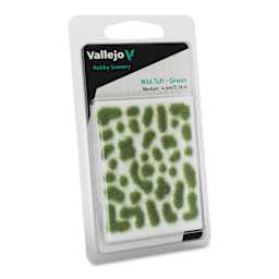 Vallejo Scenery Wild Tufts - Green Tufts, 4 mm in package