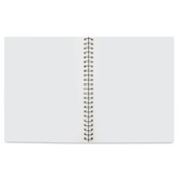Bee Elite Spiralbound Acrylic Pad - 9" x 12", 140 lb, 24 Sheets, open