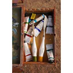 Gamblin Palette Knives (The Ladd and Hoyt knives in a plen air box with Gamblin Paints)