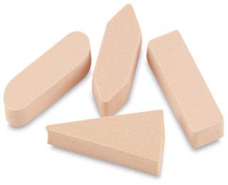 PanPastel Sofft Sponges - Art Sponge Bar, Mix, Pkg of 4