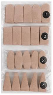 PanPastels Sofft Knives and Covers - Covers Only, Assorted, Pkg of 40