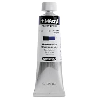 Schmincke Primacryl Professional Acrylic Paint - Ultramarine Blue, 150 ml Tube