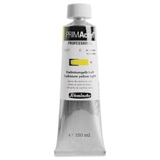 Schmincke Primacryl Professional Acrylic Paint - Cadmium Yellow Light, 150 ml Tube