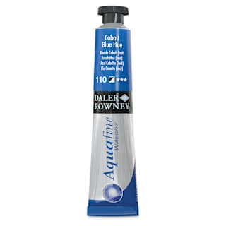 Daler-Rowney Aquafine Watercolor - Cobalt Blue Hue, 8 ml Tube