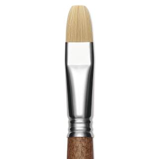 Escoda Futura Synthetic Bristle Brush - Series 5420, Bright, Size 16, Long Handle