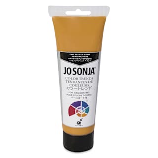 Chroma's Jo Sonja Color Trends Acrylic Paint - Marigold, 120 ml tube