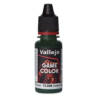 Vallejo Game Color Acrylic Paint - Dark Green, 18 ml