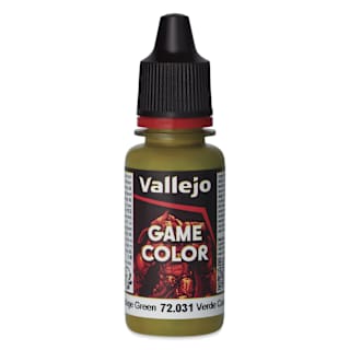 Vallejo Game Color Acrylic Paint - Camouflage Green, 18 ml