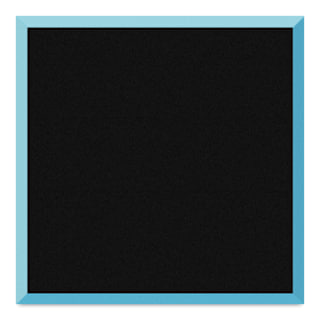 Crescent BriteCore Matboard - 32" x 40", Black on Aqua