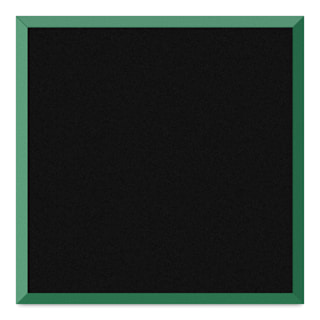 Crescent BriteCore Matboard - 32" x 40", Black on Green