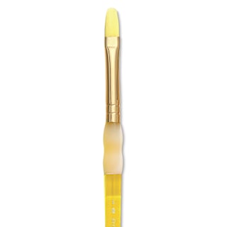 Royal & Langnickel Big Kids' Choice Lil' Grippers Brush - Series BK66 Filbert, Size 6, Short Handle