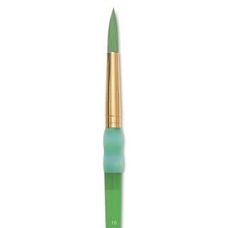 Royal & Langnickel Big Kids' Choice Lil' Grippers Brush - Series BK62 Round, Size 10, Short Handle
