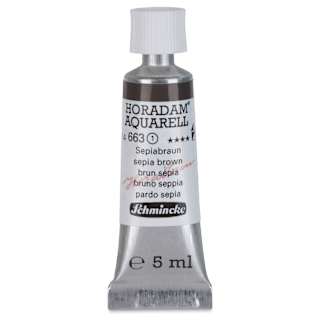 Schmincke Horadam Aquarell Artist Watercolor - Sepia Brown, 5 ml tube