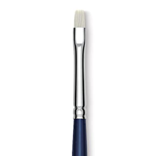 Silver Brush Bristlon Stiff White Synthetic Brush - Bright, Size 2/0