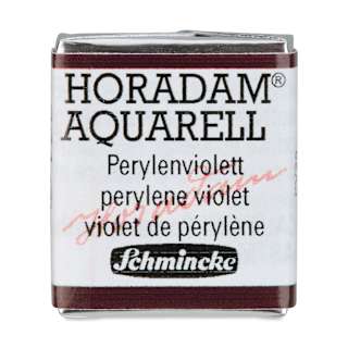 Schmincke Horadam Aquarell Watercolor - Perylene Violet, Half Pan