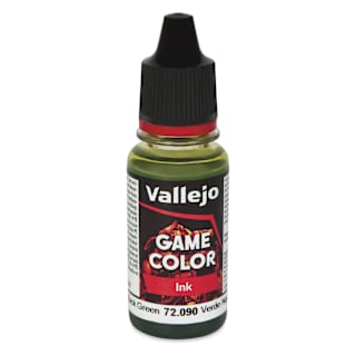 Vallejo Game Color Acrylic Ink - Black Green, 18 ml