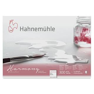 Hahnemühle Harmony Watercolor Block - 7" x 10", Cold Press, 12 Sheets, 140 lb