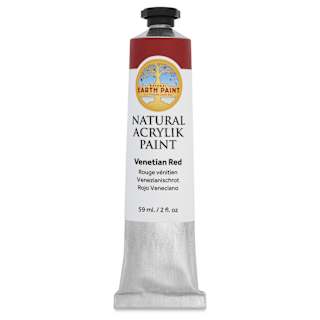 Natural Earth Paint Natural Acrylik Paint - Venetian Red, 59 ml tube