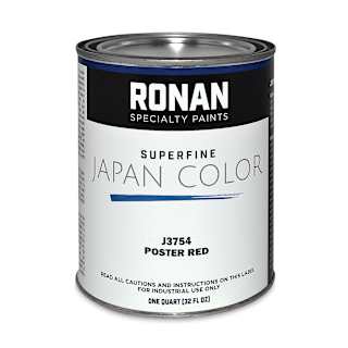 Ronan Superfine Japan Color - Poster Red, Quart