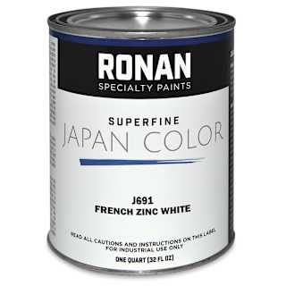 Ronan Superfine Japan Color - French Zinc White, Quart