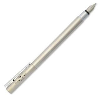 Faber-Castell Neo Slim Fountain Pen - Stainless Steel, Extra Fine Tip